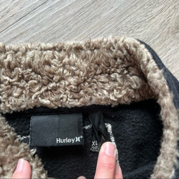 Hurley Men’s Zip Mock Neck Sweater​ - Picture 4 of 6